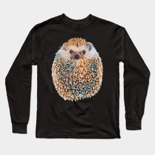 Hedgehog - Woodland Themed Kids Room, Funny Gifts For Forester, Cute Anima Long Sleeve T-Shirt